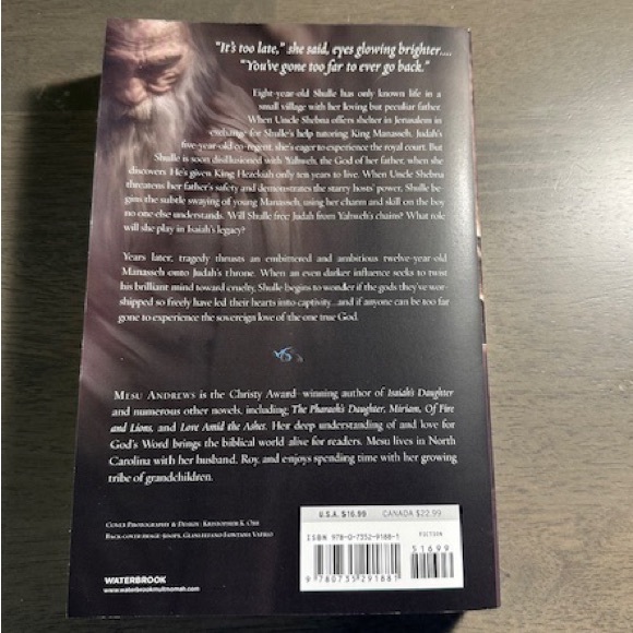 Isaiah’s Legacy by Mesu Andrews - Picture 2 of 2